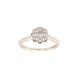 Pre Owned Platinum Diamond Cluster Ring ZV866 Pre Owned Platinum Diamond Cluster Ring ZV866